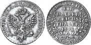 Ein halber reichsthaler 1798 year