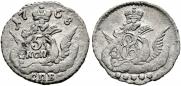 5 kopecks 1758 year