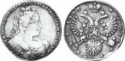 1 rouble 1733 year