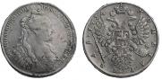 1 рубль 1734 года