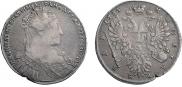 1 рубль 1734 года