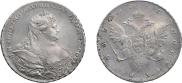 1 rouble 1737 year