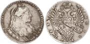 1 rouble 1734 year