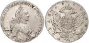 1 rouble 1764 year
