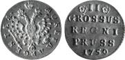 2 grosze 1759 year