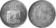 5 złotych 1831 year