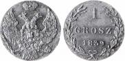 1 grosz 1839 year