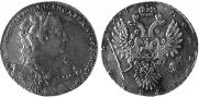 1 rouble 1734 year