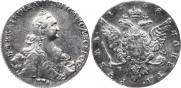 1 rouble 1768 year