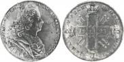 1 rouble 1728 year