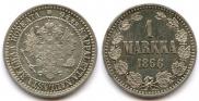 1 markka 1866 year