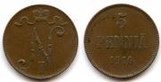 5 pennia 1910 year