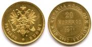 20 markkaa 1911 year