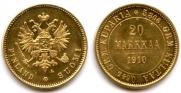 20 markkaa 1910 year