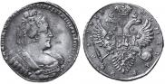 1 rouble 1733 year