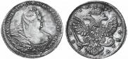 1 рубль 1737 года