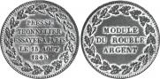 Rouble Module 1845 year