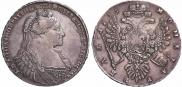 1 rouble 1735 year
