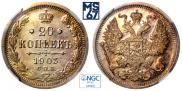 20 kopecks 1903 year