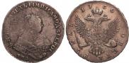 1 rouble 1750 year