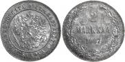 2 markkaa 1907 year