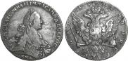 1 rouble 1768 year
