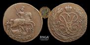 1 kopeck 1757 year