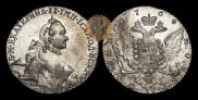 1 rouble 1764 year