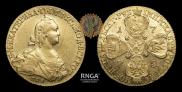 10 roubles 1775 year