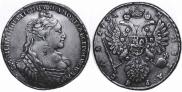 1 rouble 1734 year