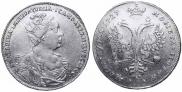 1 рубль 1727 года
