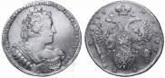 1 рубль 1733 года