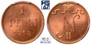 1 penni 1898 year