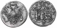 2 kopecks 1757 year