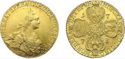 5 roubles 1773 year
