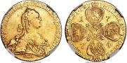 10 roubles 1774 year