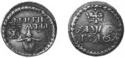 Beard token coin 1705 year