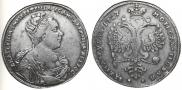 1 рубль 1727 года