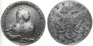1 rouble 1758 year