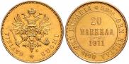 20 markkaa 1911 year