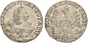 6 groszy 1761 year