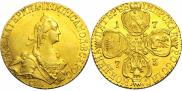5 roubles 1773 year