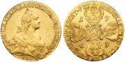 10 roubles 1769 year
