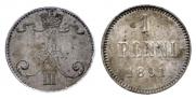 1 penni 1891 year