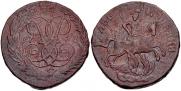 2 kopecks 1758 year