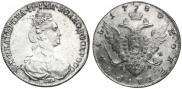 1 rouble 1780 year