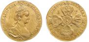 10 roubles 1778 year