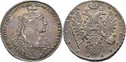 1 rouble 1734 year