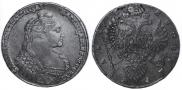 1 rouble 1737 year