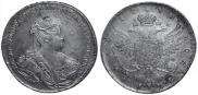 1 rouble 1738 year